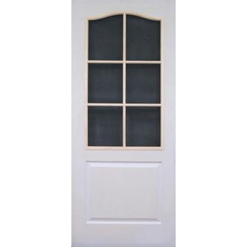 Дверное полотно грунтованное со стеклом