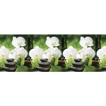Кухонный фартук АБС Орхидея белая 600х3000х1,5мм